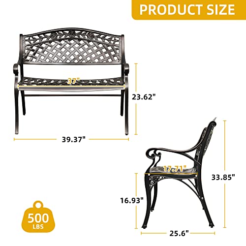 Elegant 39.4 Inch Cast Aluminu - Outdoor Furniture Europe 리뷰 및 가격