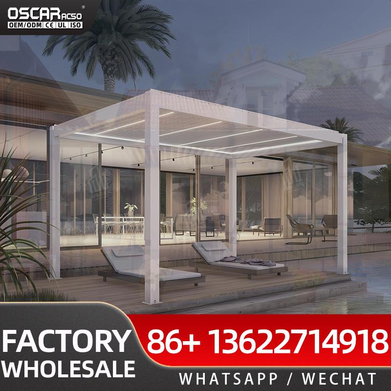 Fixed Roof Pergolas Luxury Bio - Outdoor Furniture Gazebo 리뷰 및 가격