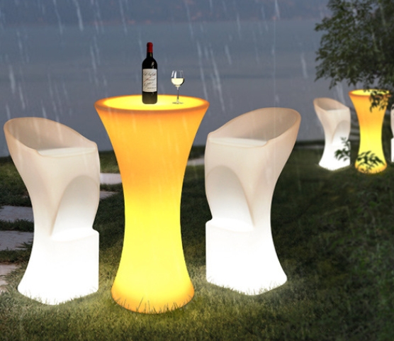 Portable LED Bar Counter Table - Outdoor Furniture Europe 리뷰 및 가격