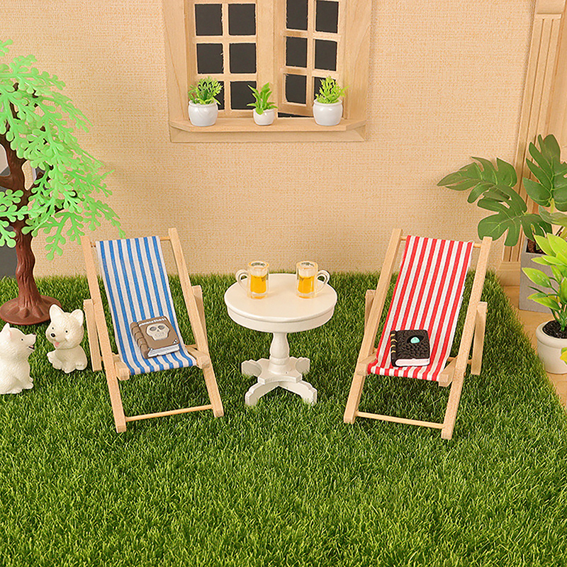 Dollhouse Miniature Items Wood - Outdoor Furniture Europe 리뷰 및 가격