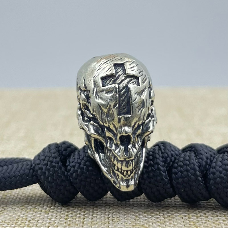 Brass Cross Skull Head Knife B - Outdoor Furniture Diy 리뷰 및 가격