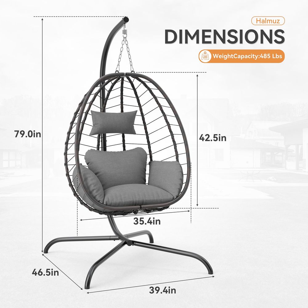 Pieces Outdoor Hanging Egg Cha - Hanging Egg Chair 리뷰 및 가격