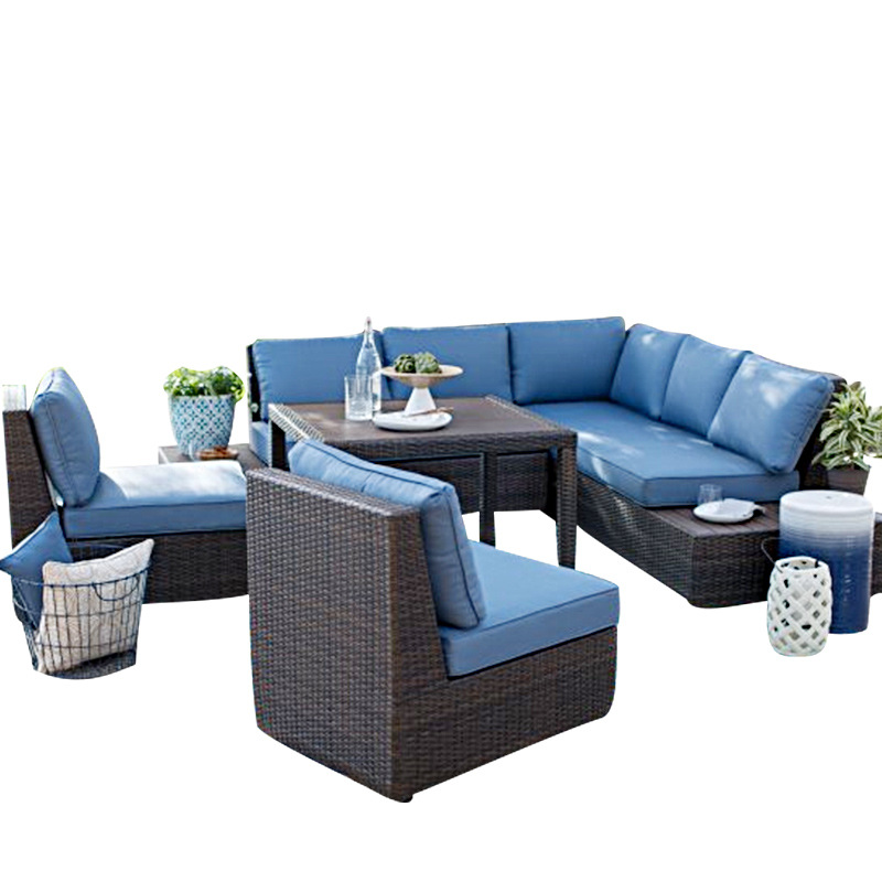 Outdoor Sofa Courtyard Rattan  - Outdoor Furniture In Sale 리뷰 및 가격