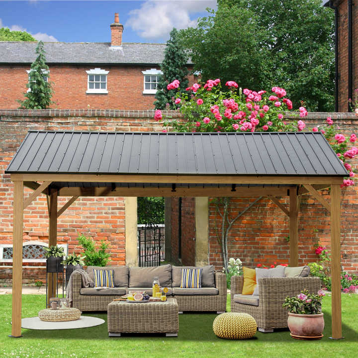！@Outdoor Aluminum Frame Gazeb - Outdoor Furniture Gazebo 리뷰 및 가격