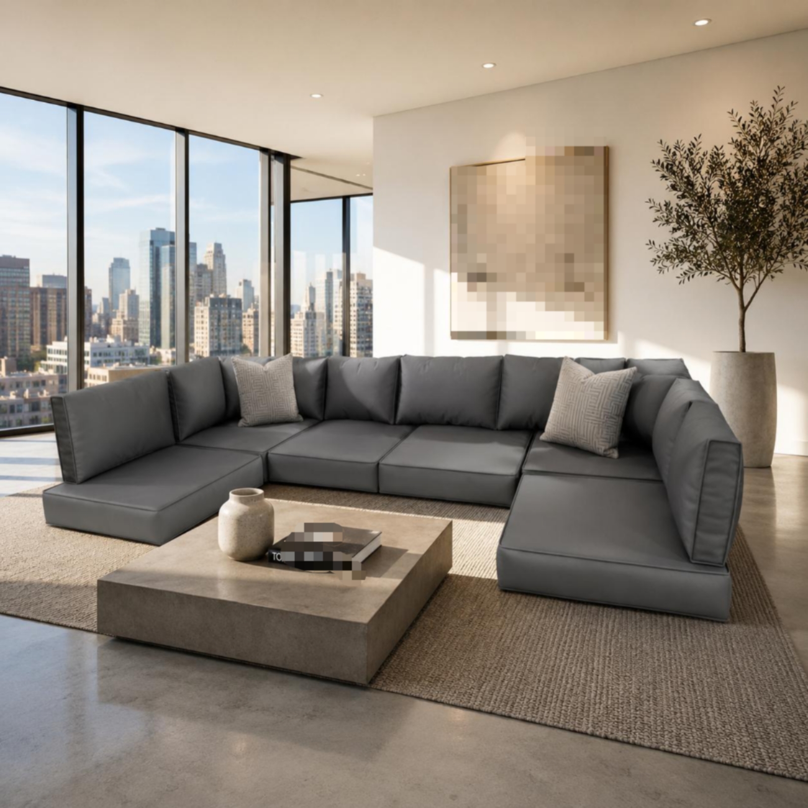 7 Pieces 7-Piece Sofa Cushion  - Outdoor Furniture Sofa 리뷰 및 가격