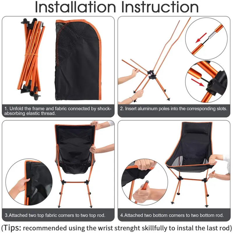 Outdoor Portable Camping Chair - Outdoor Furniture Polywood 리뷰 및 가격