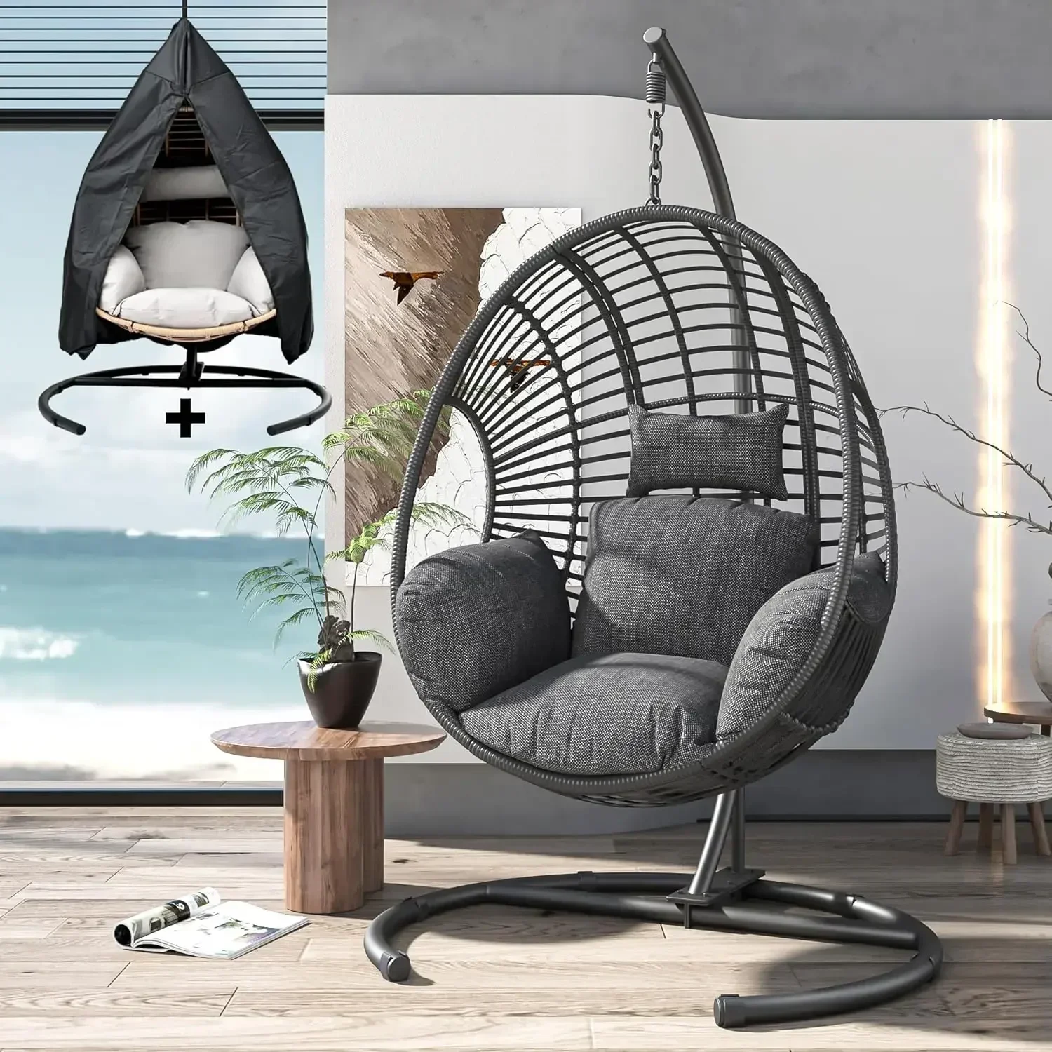 （XMSJ-Hot）Oversized Hanging Eg - Hanging Egg Chair 리뷰 및 가격
