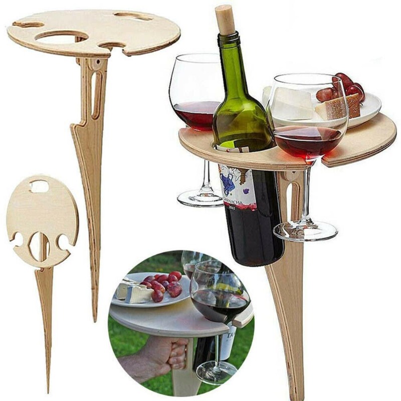 Outdoor Wine Table Portable Pi - Outdoor Furniture Europe 리뷰 및 가격