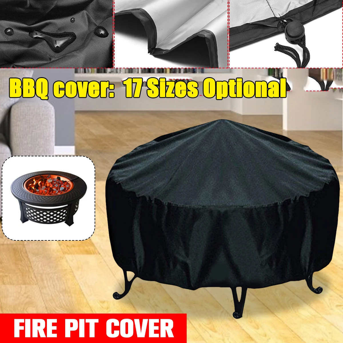 Waterproof Patio Fire Pit Cove - Outdoor Furniture Sunbrella 리뷰 및 가격