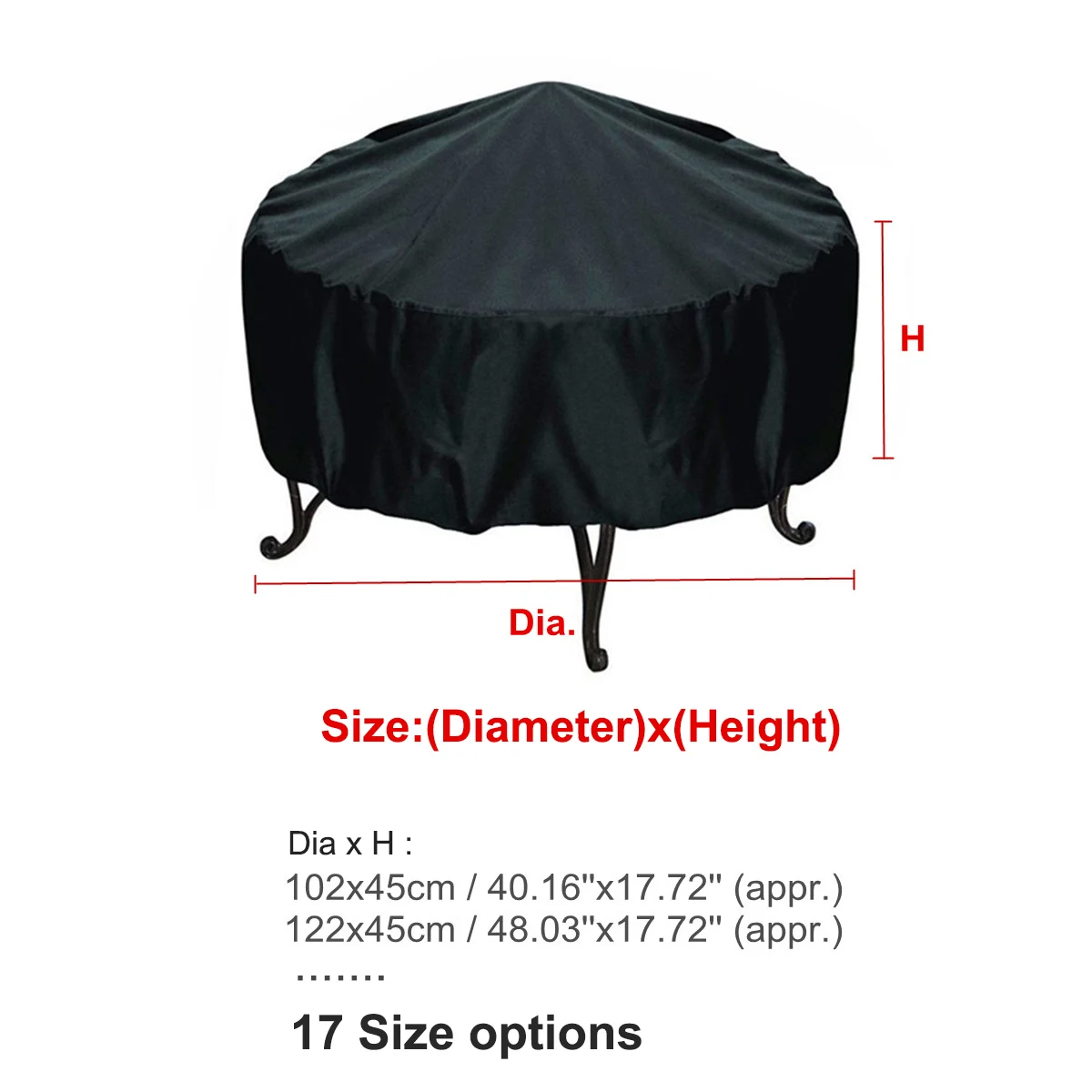 Waterproof Patio Fire Pit Cove - Outdoor Furniture Sunbrella 리뷰 및 가격