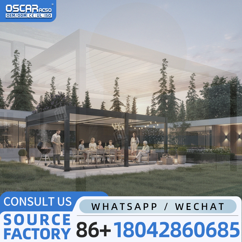 Aluminium Pergola Louvre Syste - Outdoor Furniture Gazebo 리뷰 및 가격