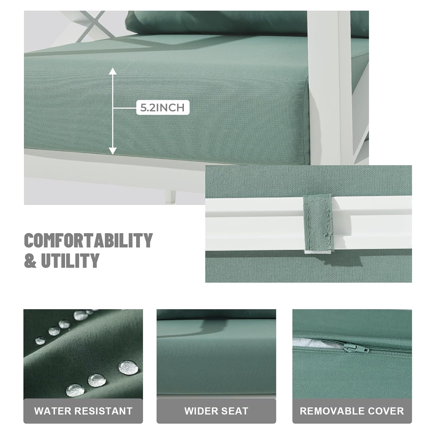 3-Piece Oversized Aluminum Pat - Outdoor Furniture Diy 리뷰 및 가격