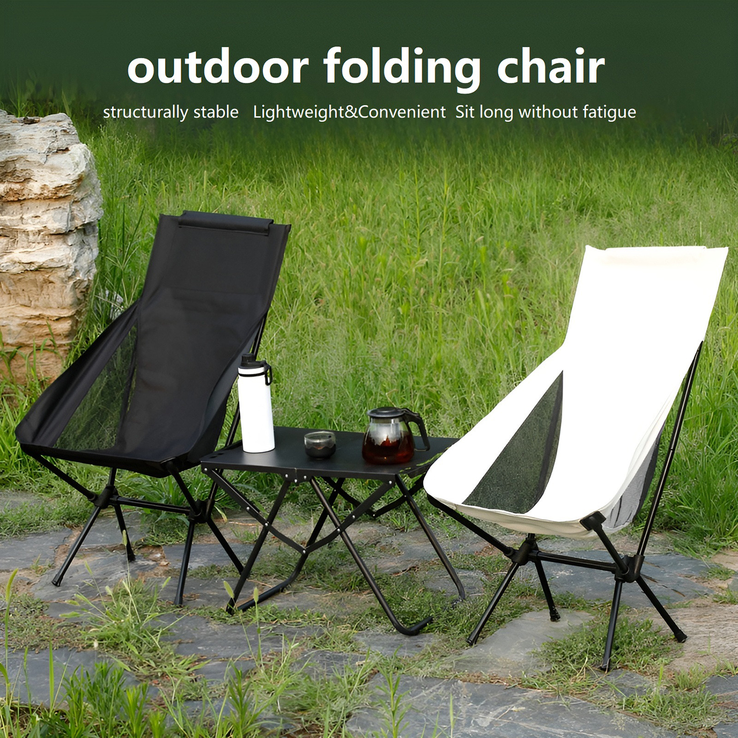 Foldable Camping Chairs Set Li - Outdoor Furniture Polywood 리뷰 및 가격