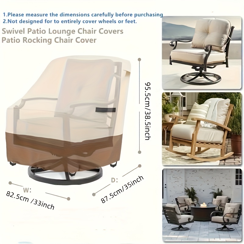 MARIIS Outdoor Swivel Chair Co - Outdoor Furniture Cover 리뷰 및 가격