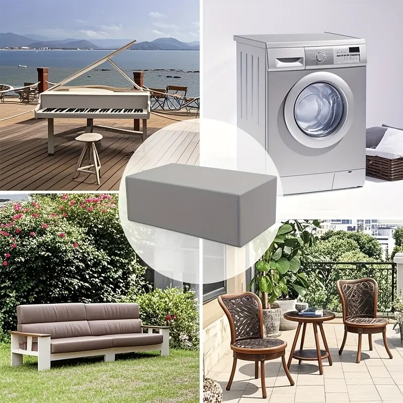 Silver Oxford Fabric Protectiv - Outdoor Furniture Sofa 리뷰 및 가격